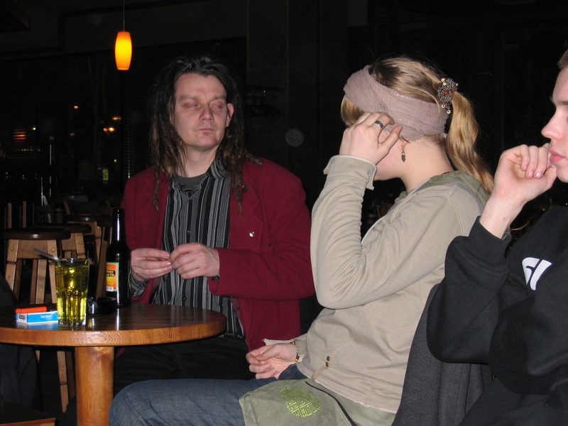 tiura concentrating on what Fanny is telling him